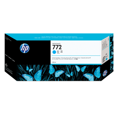 Image of HP Cartuccia inchiostro ciano DesignJet 772, 300 ml 074