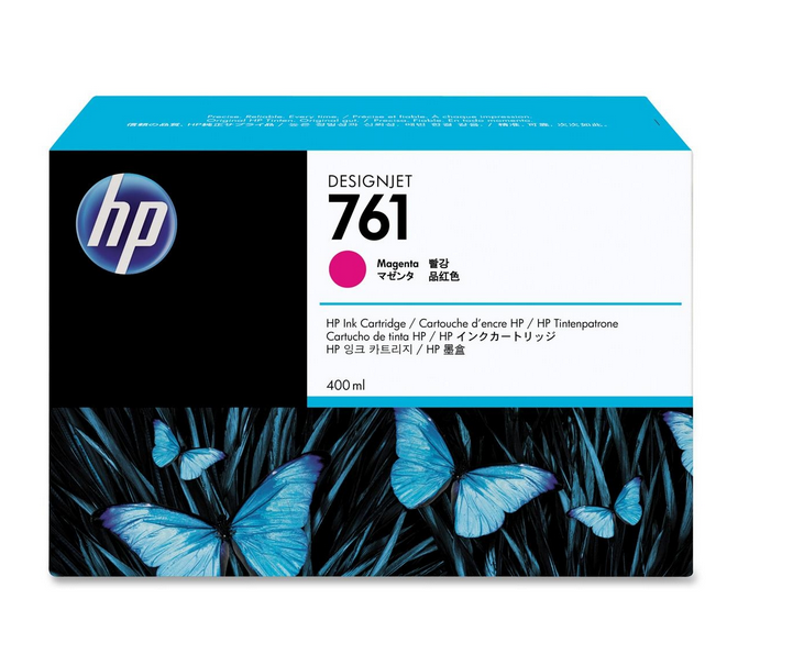 Image of HP Cartuccia inchiostro magenta DesignJet 761, 400 ml 074