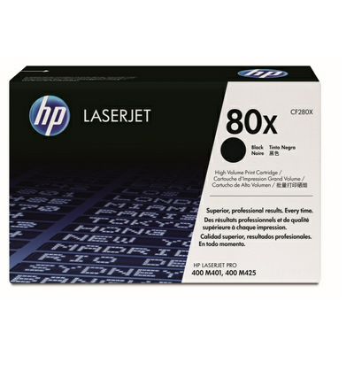 Image of HP Cartuccia Toner originale nero ad alta capacità LaserJet 80X 074