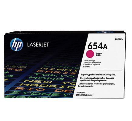 Image of HP Cartuccia Toner originale magenta LaserJet 654A 074