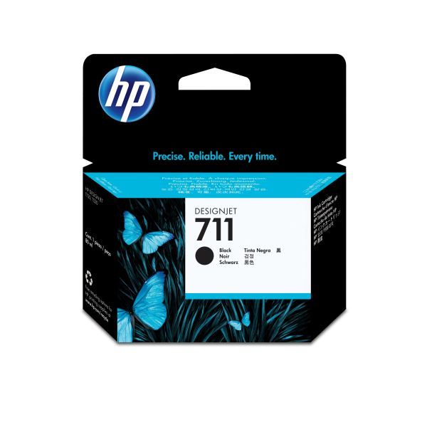 Image of HP Cartuccia inchiostro nero DesignJet 711, 80 ml 074