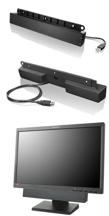 Image of Lenovo USB Soundbar Nero 2.0 canali 2,5 W 074