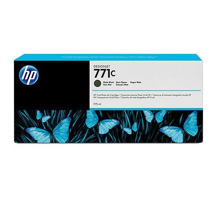 Image of HP Cartuccia inchiostro nero opaco DesignJet 771C, 775 ml 074