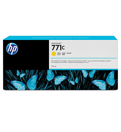 Image of HP Cartuccia inchiostro giallo DesignJet 771C, 775 ml 074