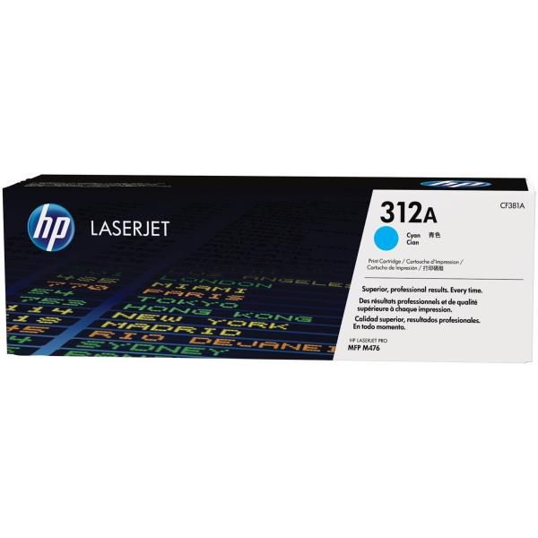 Image of HP Cartuccia Toner ciano LaserJet 312A 074