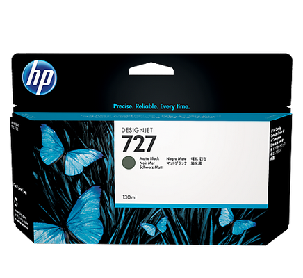 Image of HP Cartuccia inchiostro nero opaco DesignJet 727, 130 ml 074