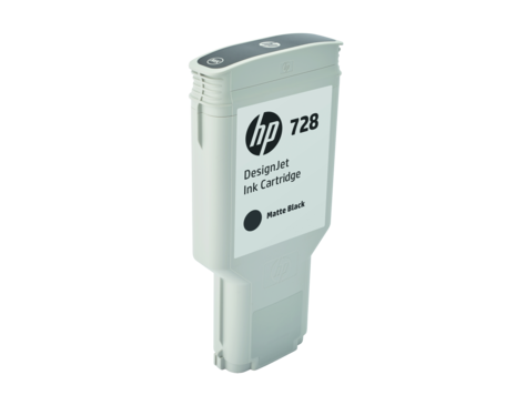 Image of HP Cartuccia inchiostro nero opaco DesignJet 728, 300 ml 074