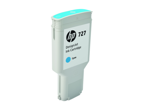 Image of HP Cartuccia inchiostro ciano DesignJet 727, 300 ml 074