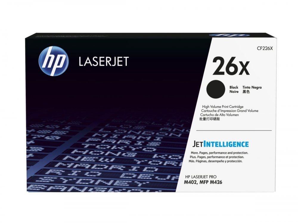 Image of HP Cartuccia Toner originale nero ad alta capacità LaserJet 26X 074