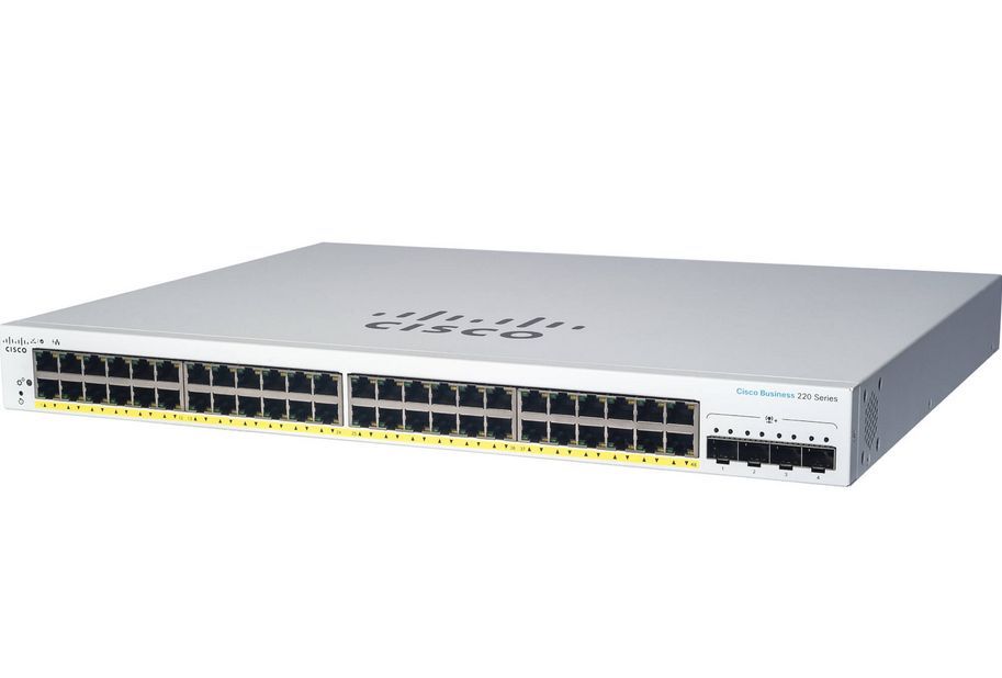 Image of CBS220 SMART 24-PORT GE, POE, 4X10G SFP+ 074