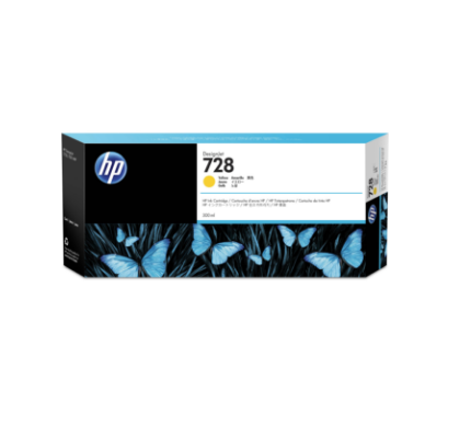 Image of HP Cartuccia inchiostro giallo DesignJet 728, 300 ml 074