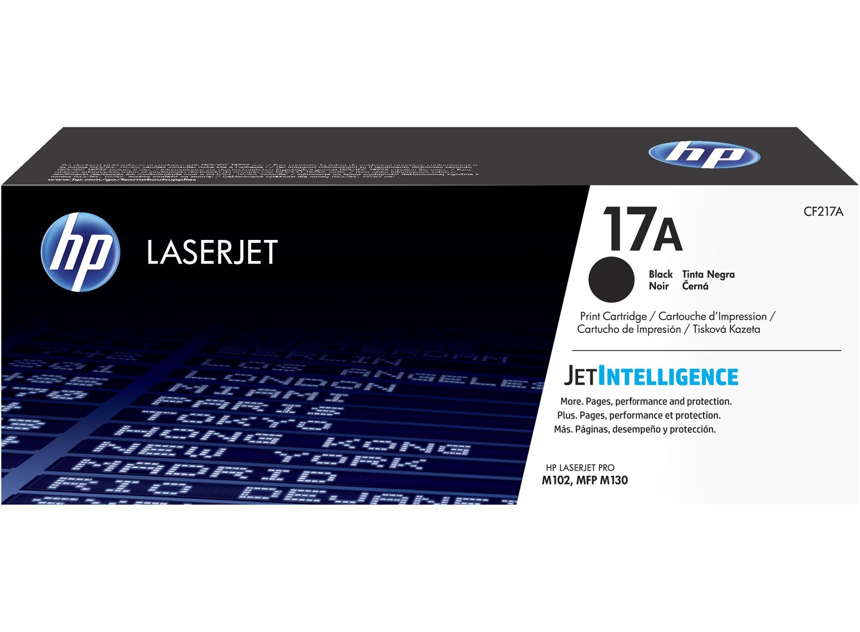 Image of HP Cartuccia toner nero originale LaserJet 17A 074