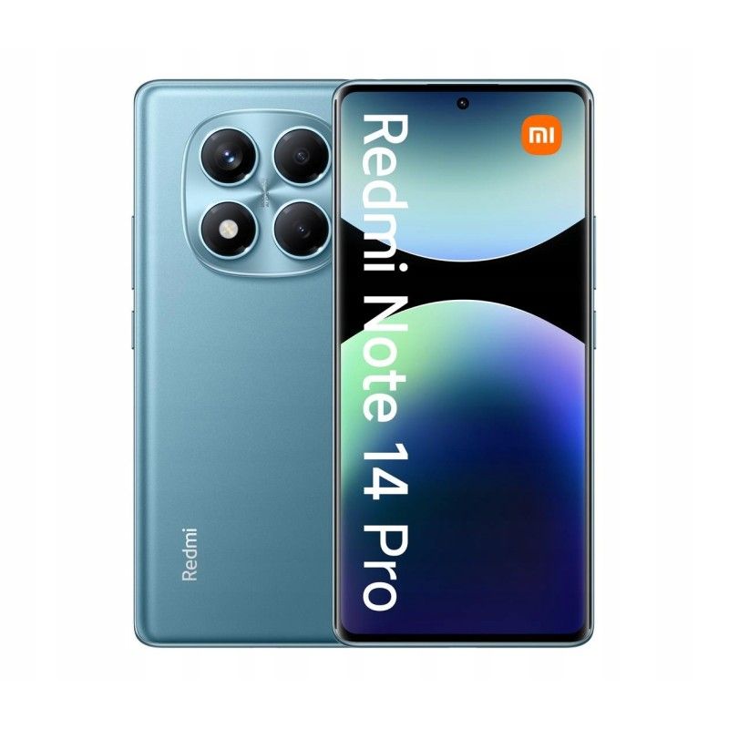 Image of SMARTPHONE XIAOMI REDMI NOTE 14 PRO 4G 8+256GB DUOS OCEAN blu ITALIA 074