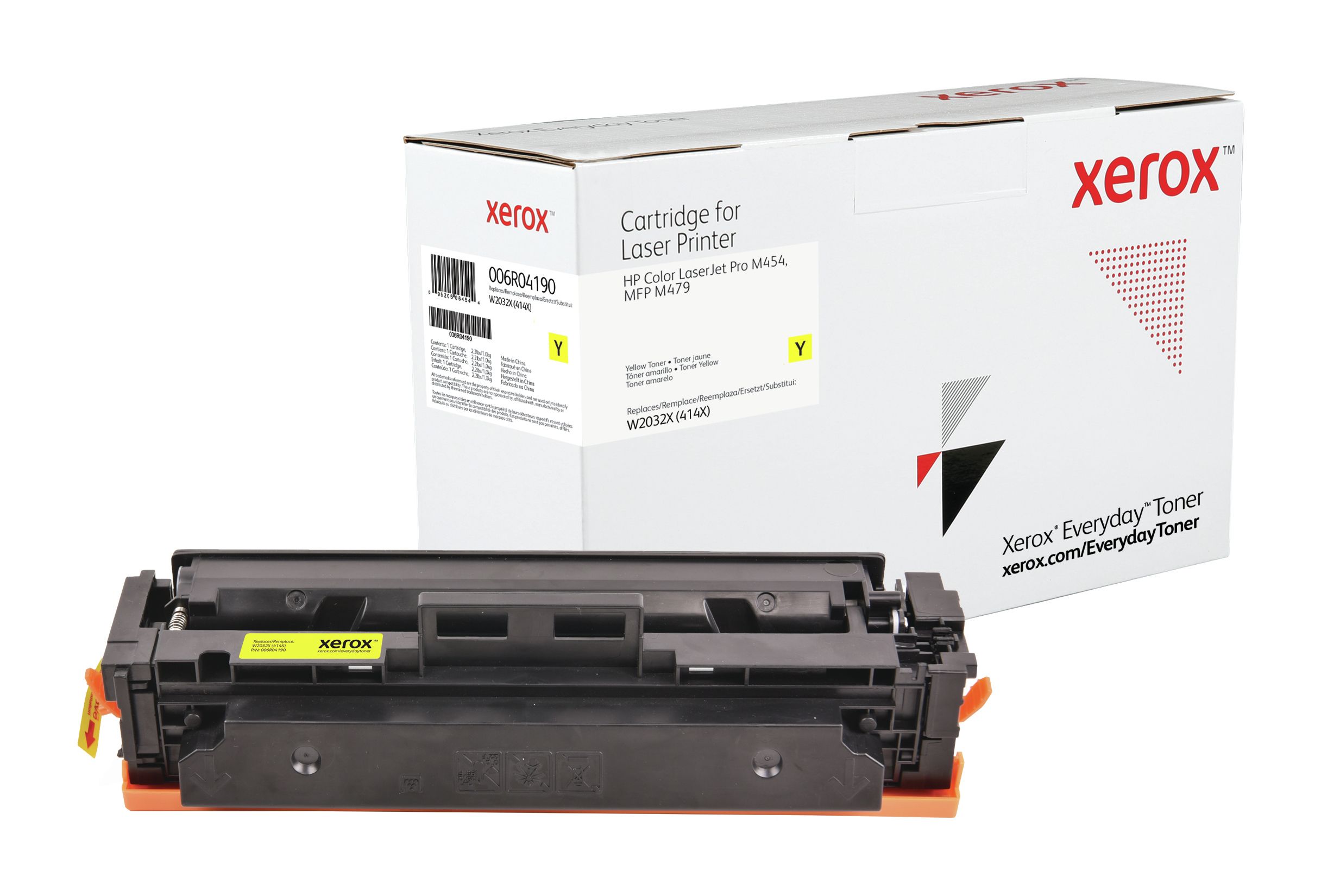 Image of Everyday Toner ™ di Xerox Giallo compatibile con HP 415X (W2032X), High capacity 074