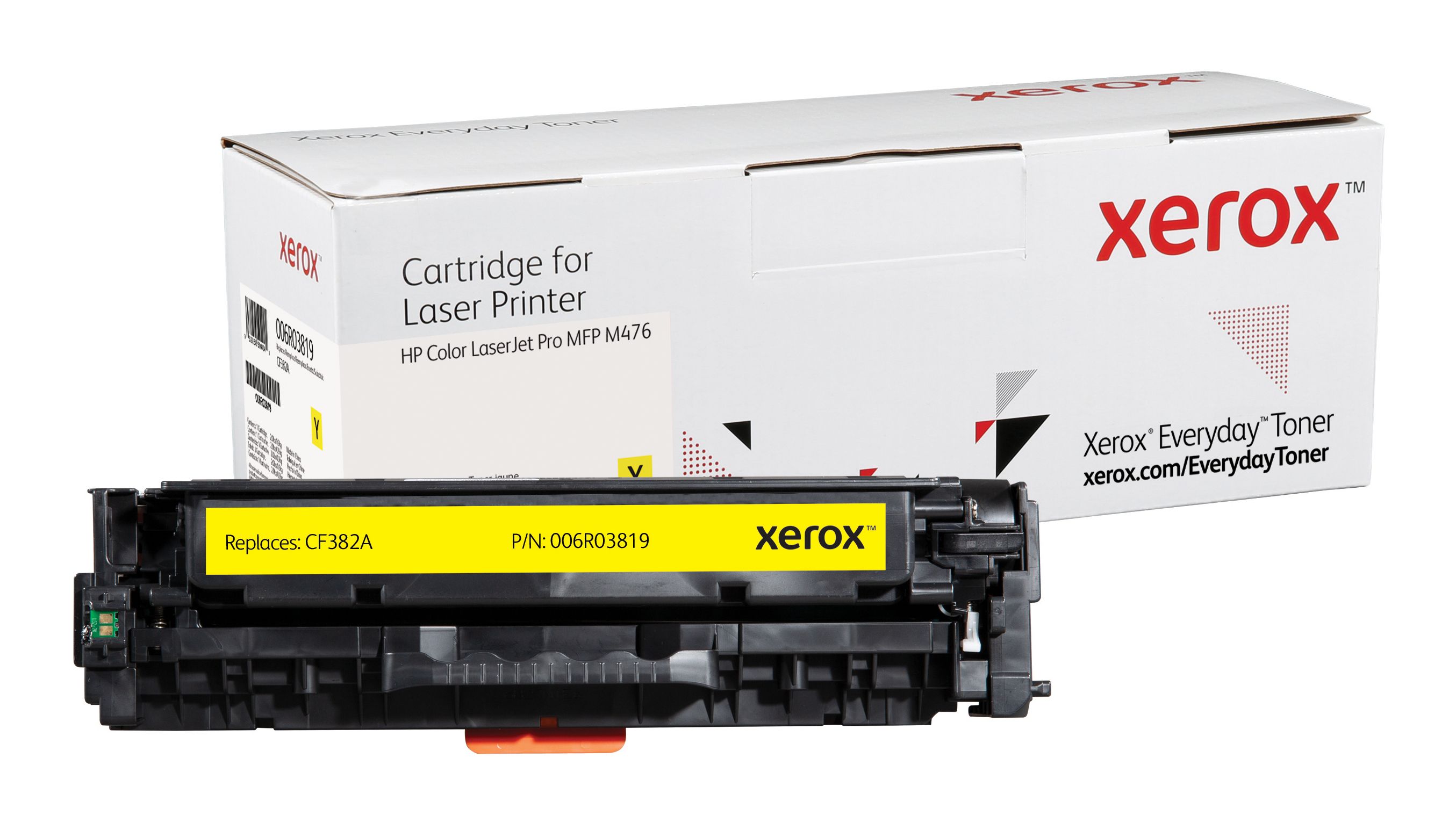 Image of Everyday Toner rigenerato ™ di Xerox Giallo compatibile con HP 312A (CF382A), Capacità standard 074