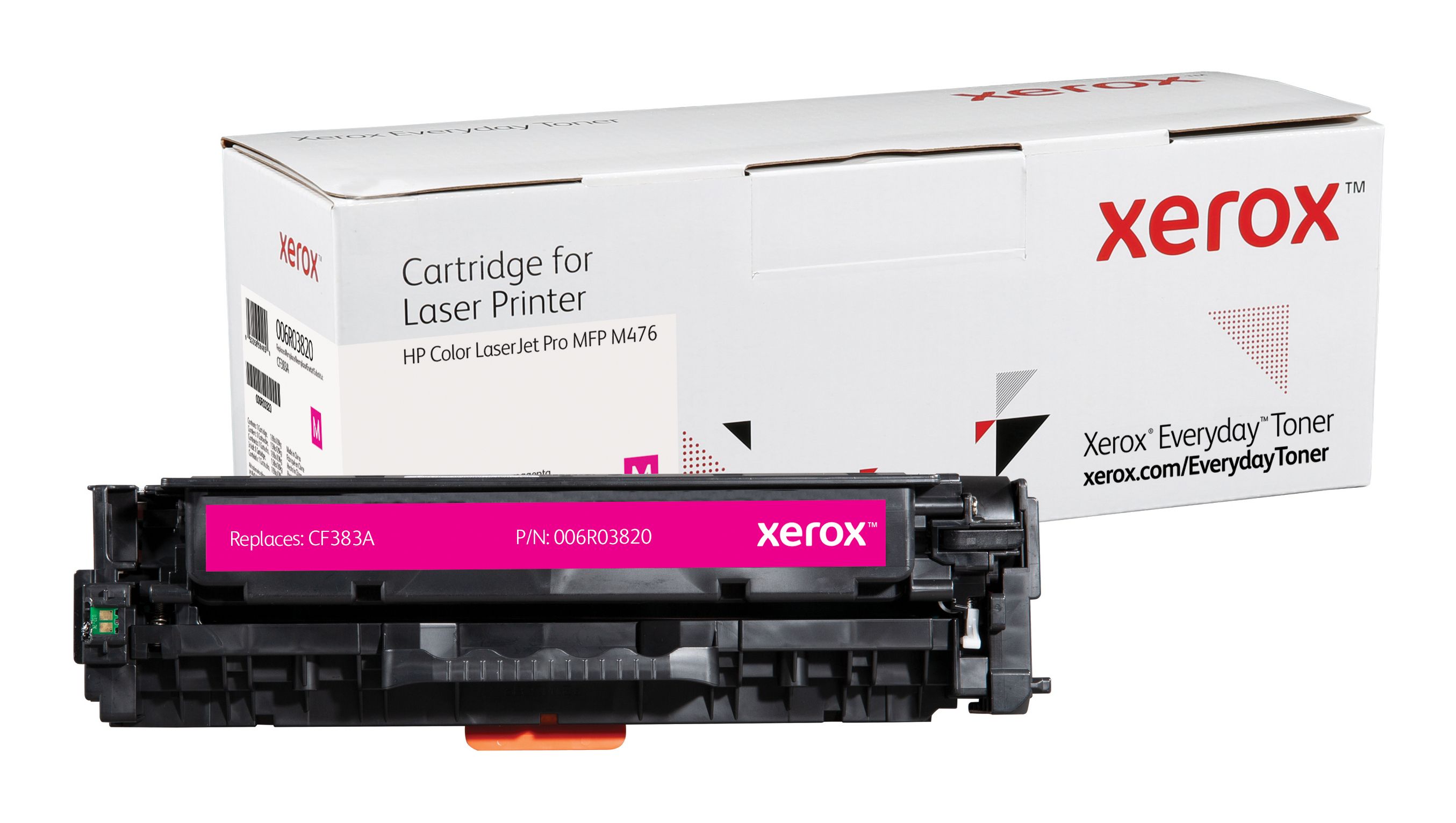 Image of Everyday Toner rigenerato ™ di Xerox Magenta compatibile con HP 312A (CF383A), Capacità standard 074