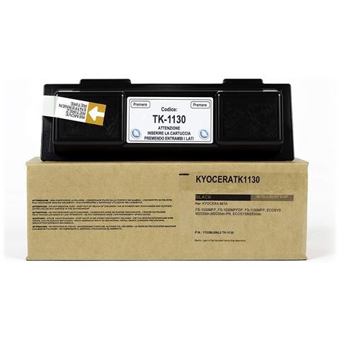 Image of TECNOLASER - KYOCERA TONER NERO TK-1130 CON CHIP (3.000 PG) PER FS-1030MFP / FS-1030MFP/DP / FS-1130MFP / M2030DN/PN /M2030DN / 074