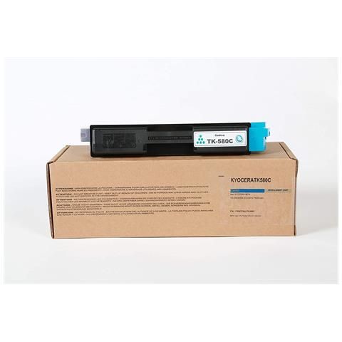 Image of TECNOLASER - KYOCERA CARTUCCIA TONER CIANO TK580C CON CHIP (2.800 PG) PER FS-C5150DN / ECOSYS P6021CDN 074