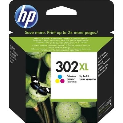 Image of Cartuccia HP serie 302XL tricolor per 3830 3832 4650 1110 2130 3630 4520 3834 3833 074