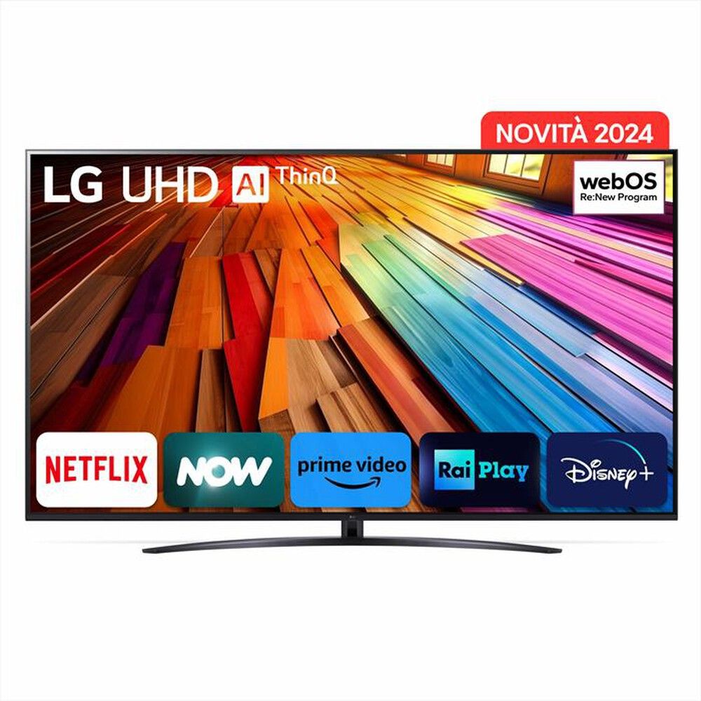 Image of LG UHD AI 86'' Serie UT81 86UT81006LA, TV 4K, 3 HDMI, SMART TV Televisore 2024 074