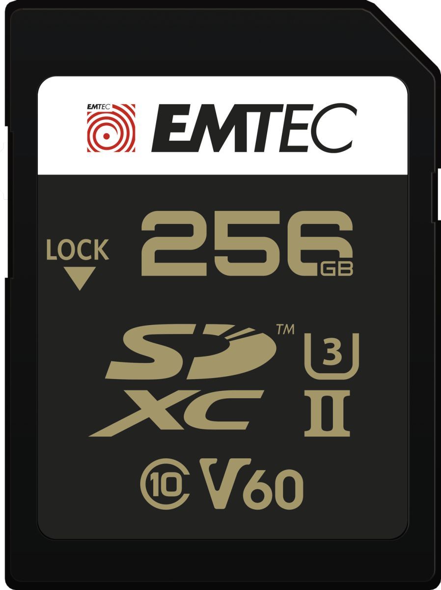 Image of EMTEC SD 256GB UHS-II U3 V60 ULTRA PRO 074