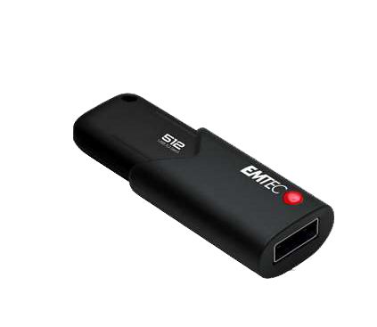 Image of EMTEC PEN DRIVE USB 3.2 B110 512GB NERO 074