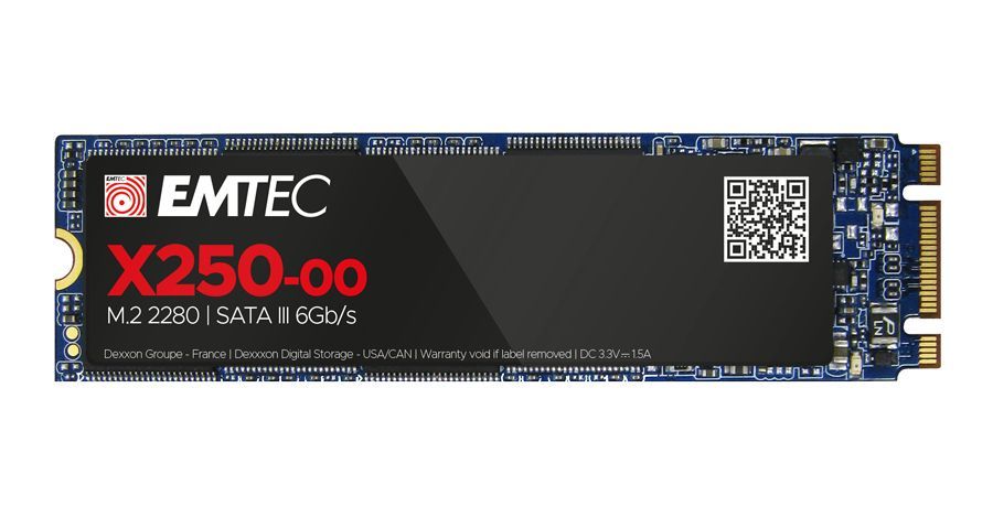 Image of EMTEC X250 SSD M2 SATA III 6GBS 2TB 3D NAND 074