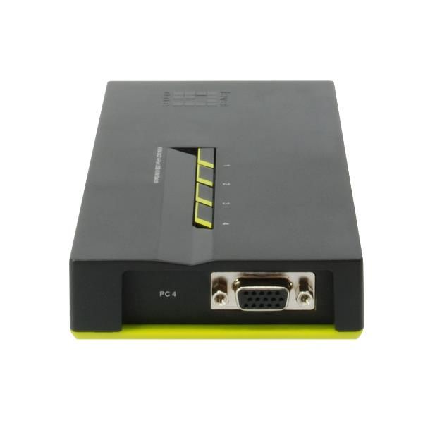 Image of LevelOne KVM-0422 switch per keyboard-video-mouse (kvm) Nero, Verde 074