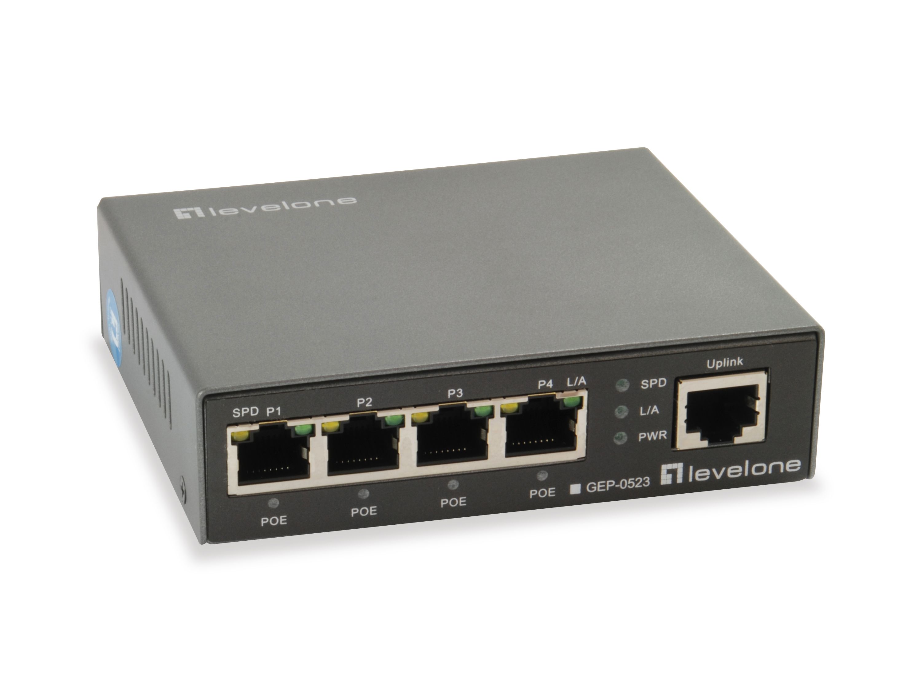 Image of LevelOne GEP-0523 switch di rete Gigabit Ethernet (10/100/1000) Supporto Power over Ethernet (PoE) Nero 074