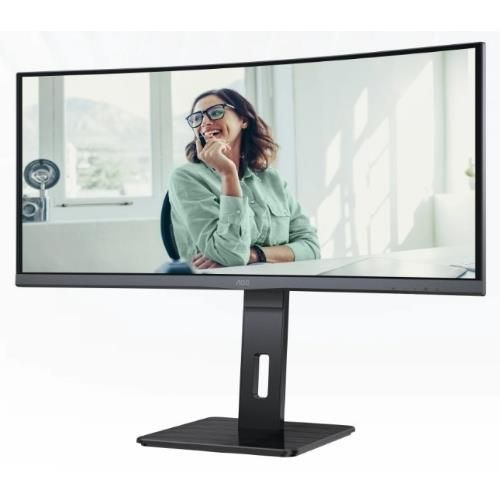 Image of AOC CU34P3CV Monitor PC 86,4 cm (34") 3440 x 1440 Pixel UltraWide Quad HD LED Nero 074