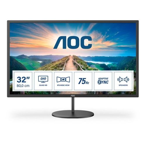 Image of AOC V4 Q32V4 Monitor PC 80 cm (31.5") 2560 x 1440 Pixel 2K Ultra HD LED Nero 074