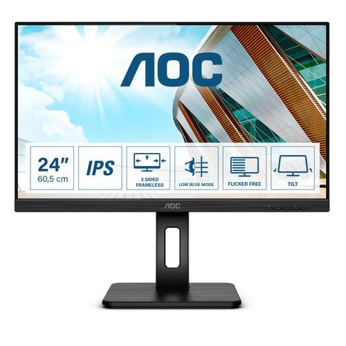 Image of AOC P2 24P2Q LED display 60,5 cm (23.8") 1920 x 1080 Pixel Full HD Nero 074