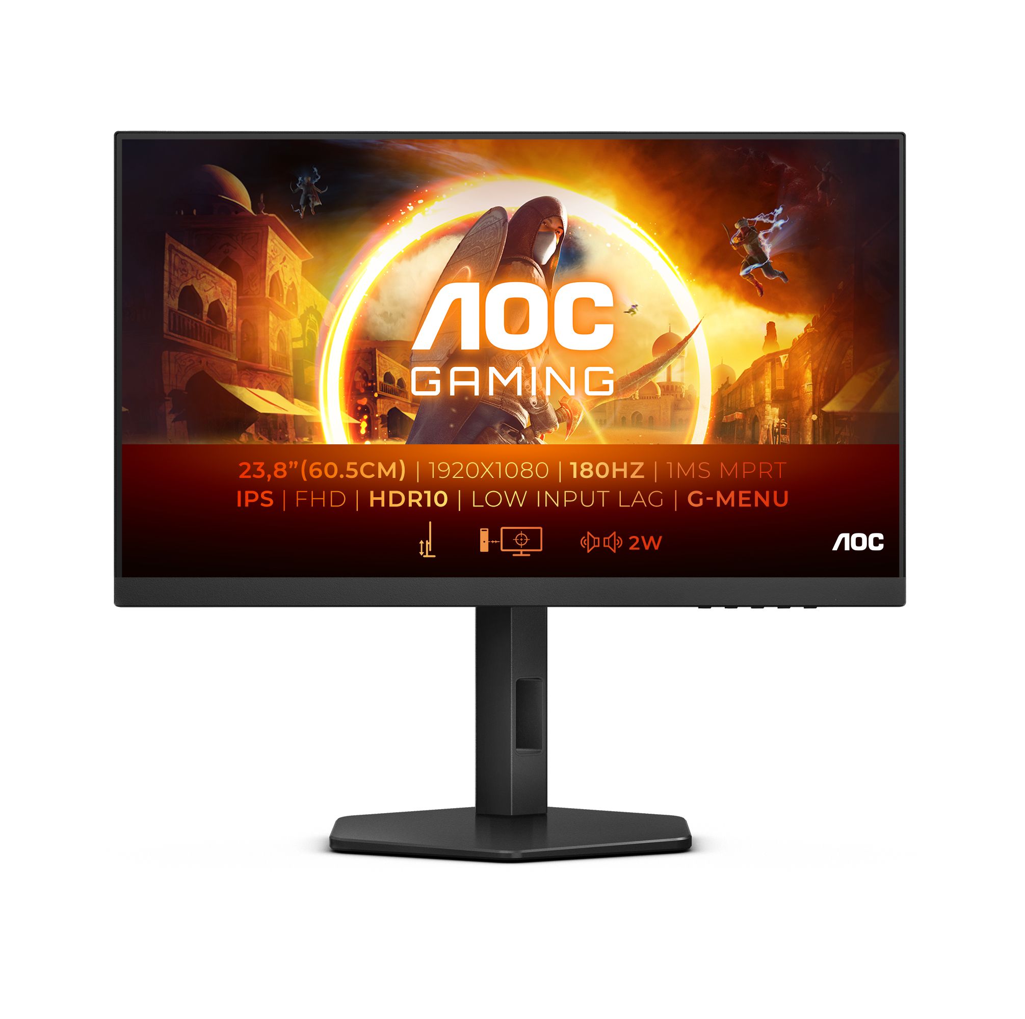 Image of AOC G4 27G4X Monitor PC 68,6 cm (27") 1920 x 1080 Pixel Full HD LED Nero 074