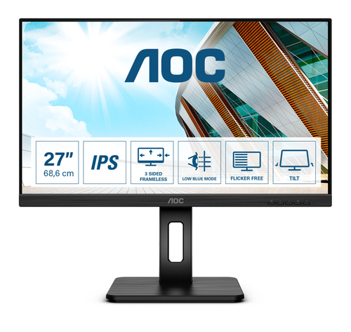 Image of AOC P2 27P2Q LED display 68,6 cm (27") 1920 x 1080 Pixel Full HD Nero 074