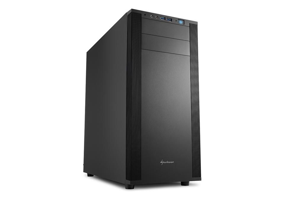 Image of SHARKOON CASE M25-V ATX, USB 3.0 + AUDIO FRONTALE, METAL BLACK 074