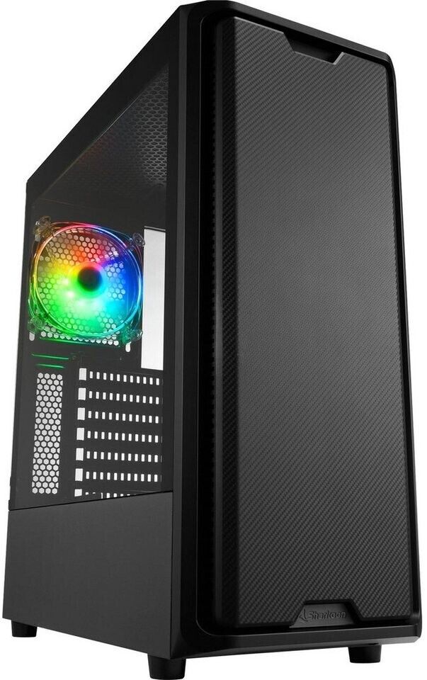 Image of SHARKOON PC CASE GAMING SK3 RGBMIDDLE TOWER LED USB3.0 NERO 074