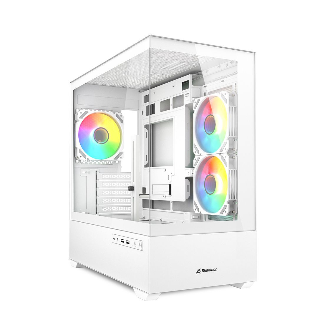 Image of SHARKOON CASE MK6 RGB BLACK MICRO - ATX 074