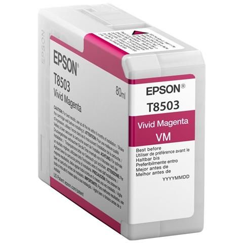 Image of Epson T8503 cartuccia Inkjet 1 pz Originale Magenta vivido 074