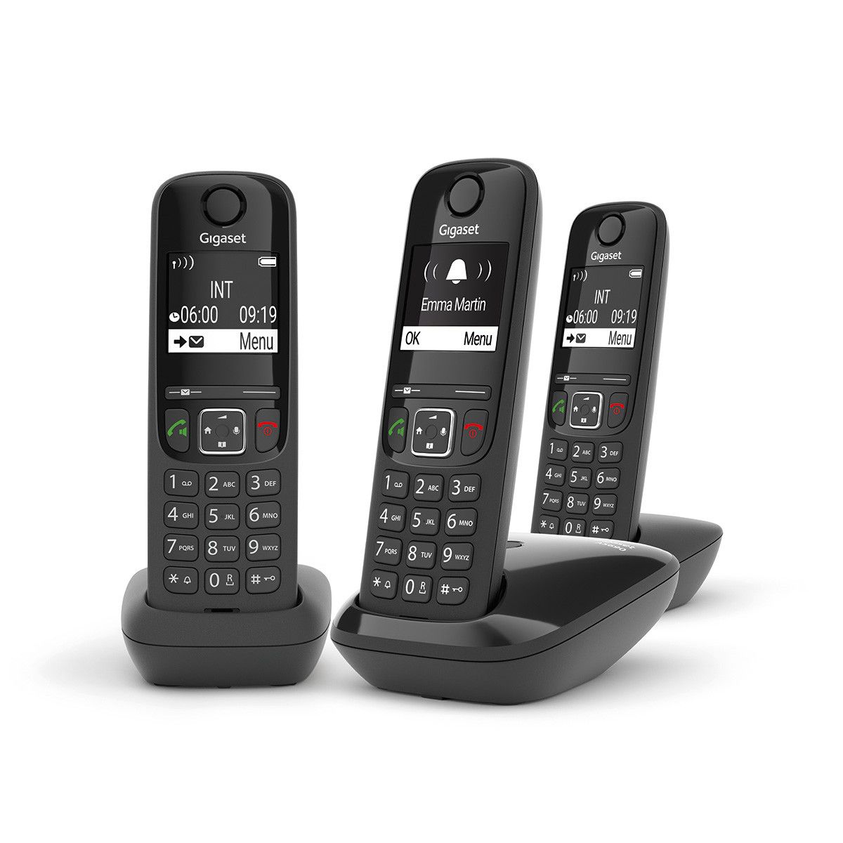 Image of TELEFONO CORDLESS DECTGAP TRI AS690TRIO 074