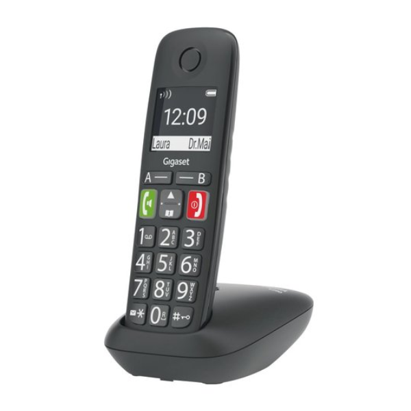 Image of GIGASET E290HX BLACK DECT AGGIUNTIVO SENIOR 074