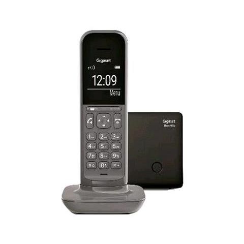 Image of TELEFONO CORDLESS DECT GAP CL390DARK GRAY 074