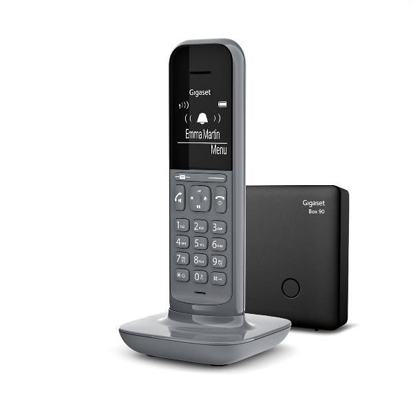 Image of GIGASET CL390A DARK GREY DECT CON SEGRETERIA 074