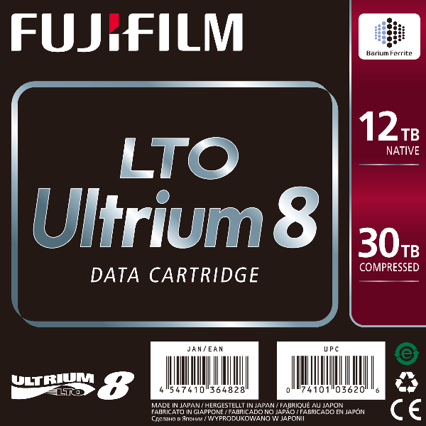 Image of LTO 8 ULTRIUM 12TB NATIVI 30TB COMP 074