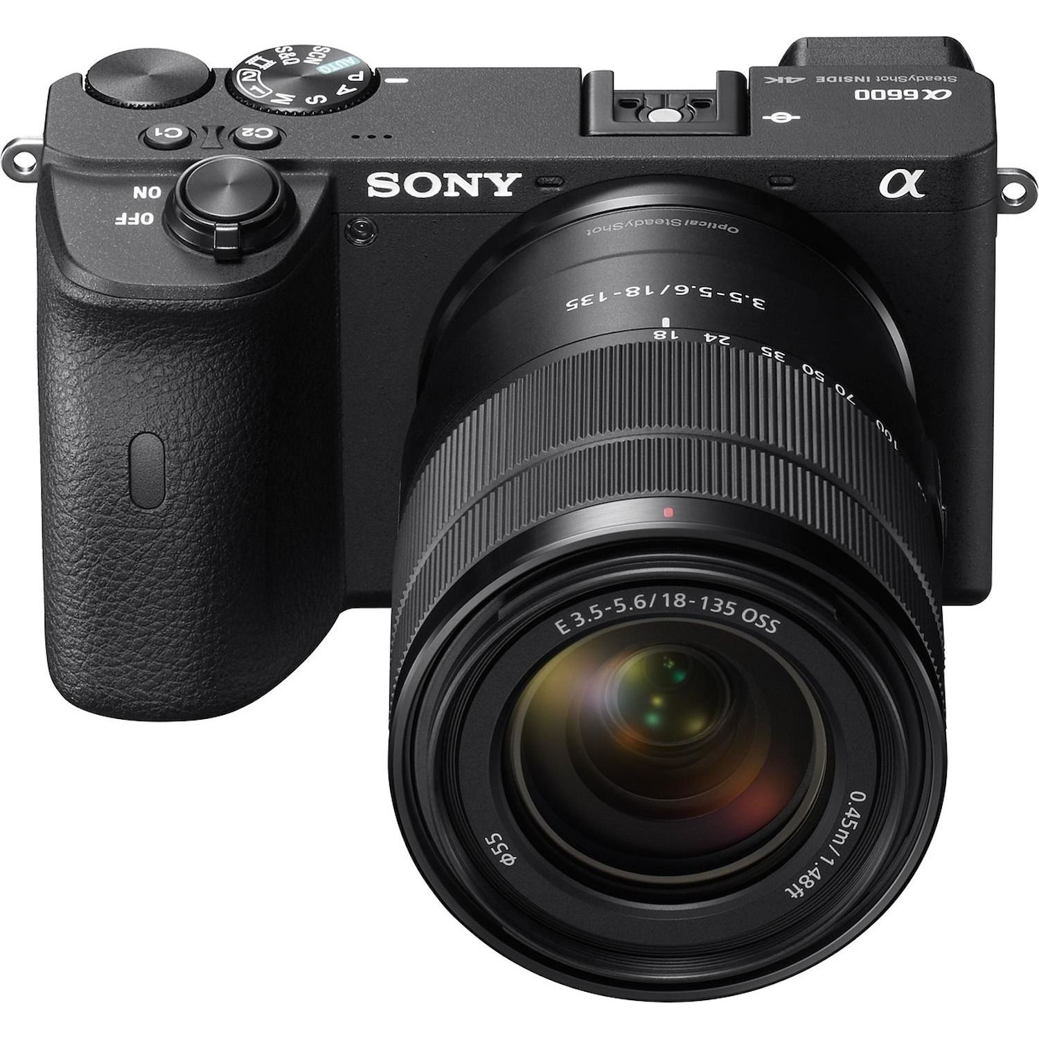 Image of Sony α ILCE6600MB + 18-135mm Kit fotocamere SLR 24,2 MP CMOS 6000 x 4000 Pixel Nero 074