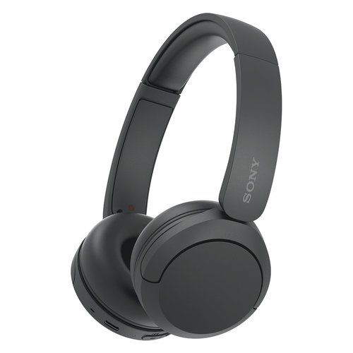 Image of Sony Cuffie Bluetooth wireless WH-CH520 - Durata della batteria fino a 50 ore con ricarica rapida, stile on-ear - Nero 074