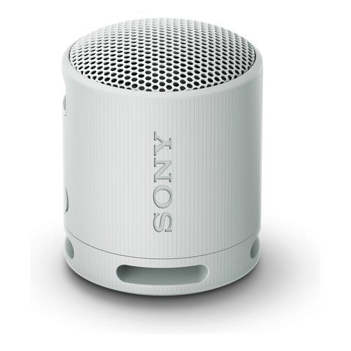 Image of Sony SRS-XB100 - Speaker Wireless Bluetooth, portatile, leggero, compatto, da esterno, da viaggio, resistente IP67 impermeabile e antipolvere, batteria da 16 ore, cinturino versatile, chiamate in vivavoce - Grigio 074