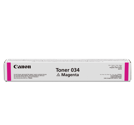 Image of Canon 034 toner 1 pz Originale Magenta 074