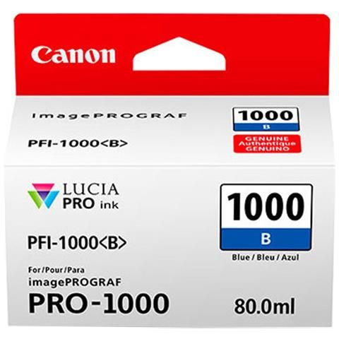 Image of Canon Cartuccia Inkjet blu PFI-1000B 074