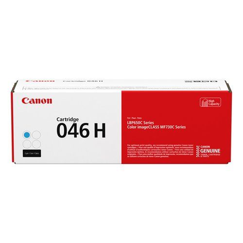 Image of Canon 046 H toner 1 pz Originale Ciano 074