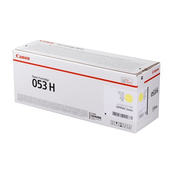 Image of Canon 053H toner 1 pz Originale Giallo 074